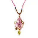 合香珠茉莉粉葫芦项链