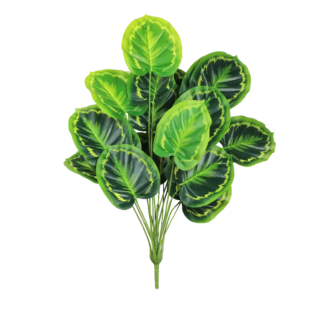 Simulation plant green 18 head yellow heart
